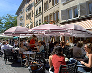 La piazza del Bourg-de-Four