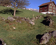 Alpgassen und Brücke am Grabser-Berg