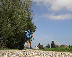 Wandern auf dem Jakobsweg Teil 1