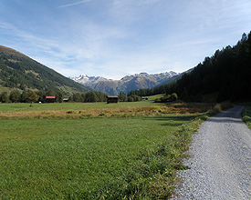 Vier Freiburger auf der Rhoneroute durchs Wallis Vier Freiburger auf der Rhoneroute durchs Wallis